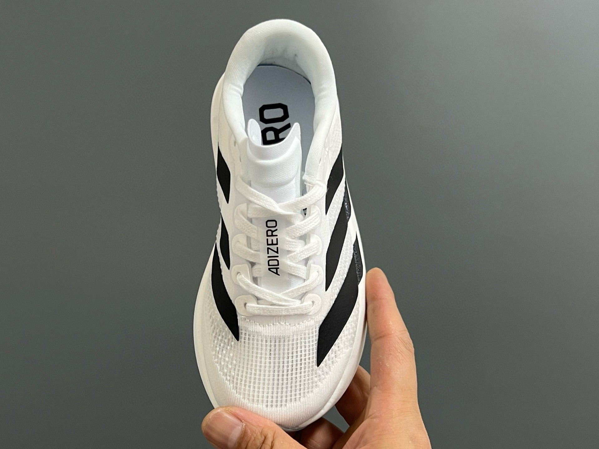Adidas ADIZERO ADIOS PRO EVO 1" white, & black"