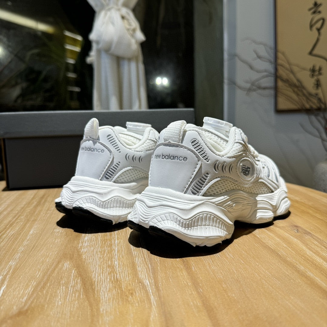 NB New Balance Retro Daddy Style Casual Sports Running Shoes" white"