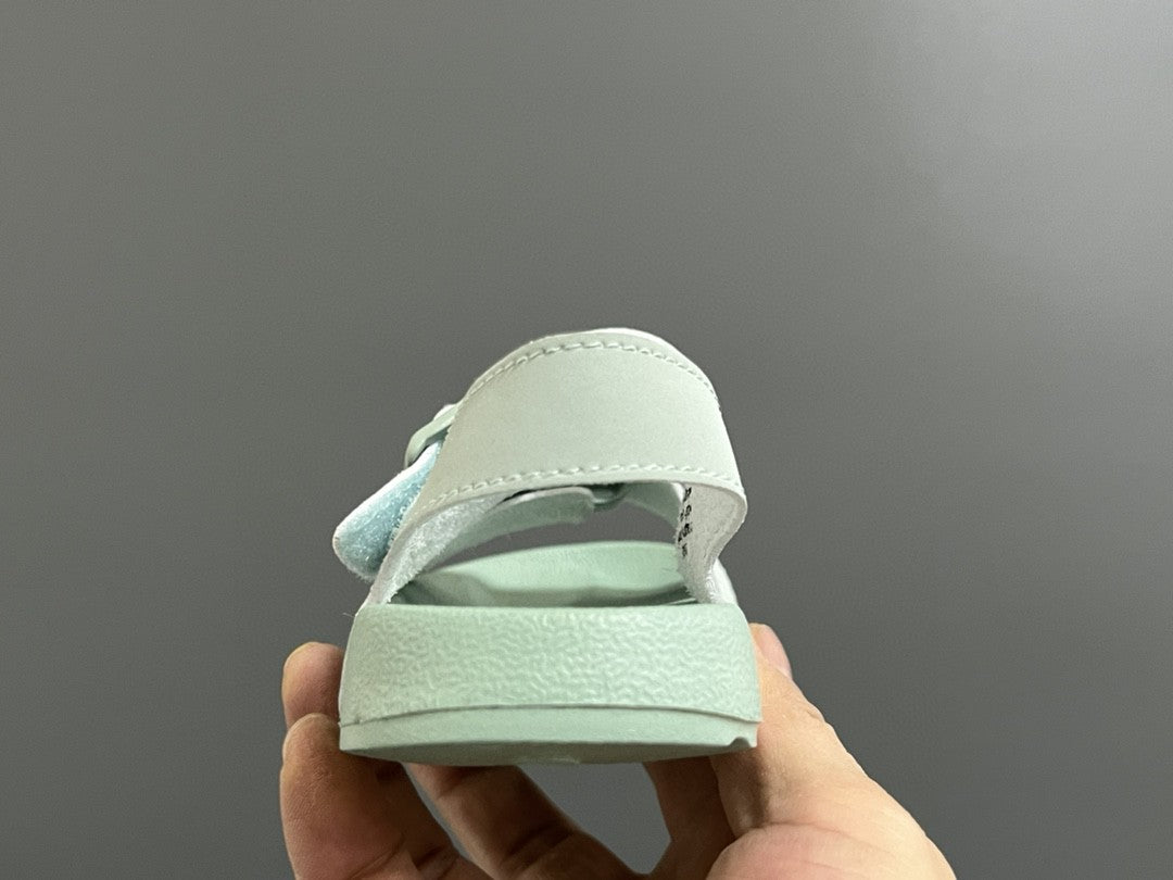 G version of Birkenstock Velcro sandals for children" aqua"