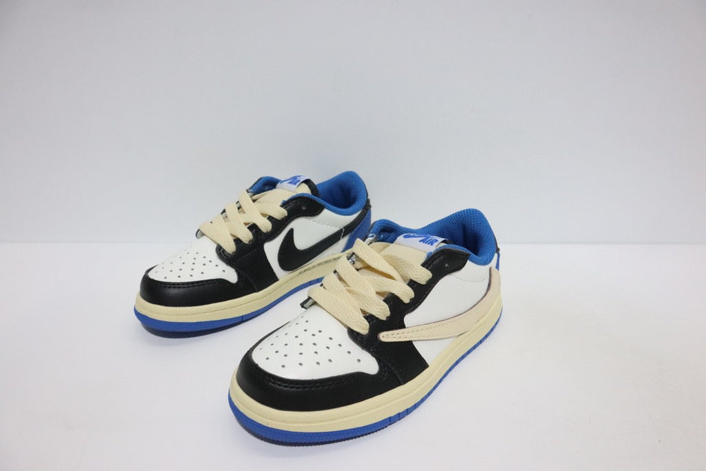 Jordan low-top hook series" white, black, cream ,blue"