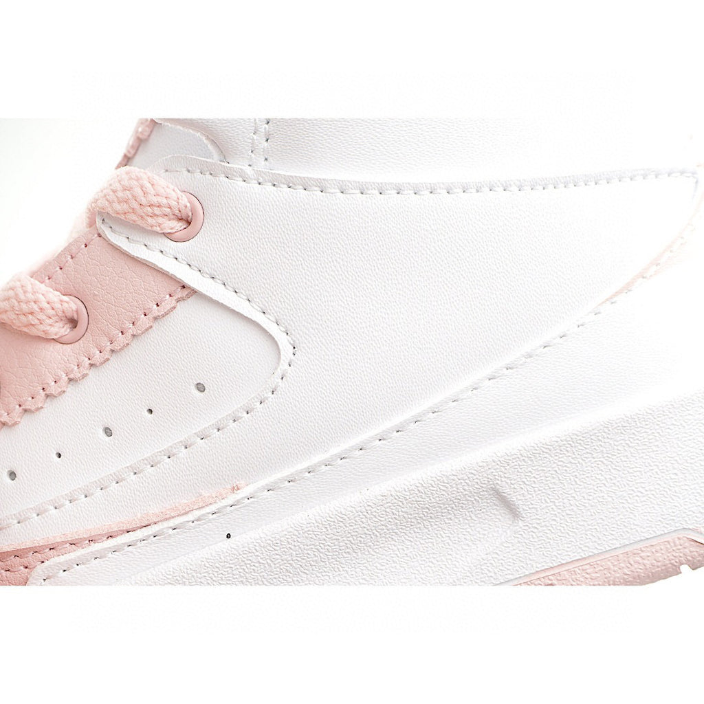 Jordan 2 retro running shoes for kids " white, pink"