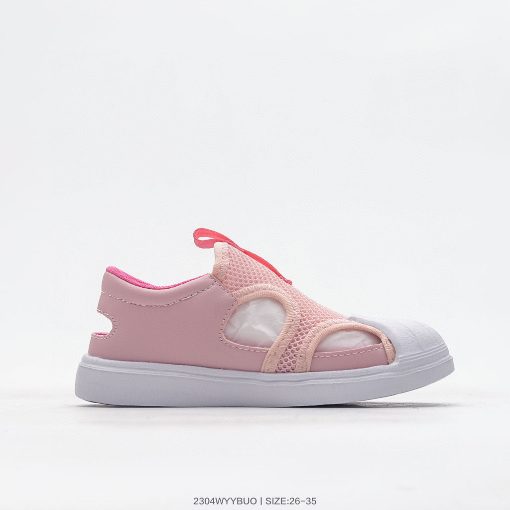 Adidas shell toe joint breathable mesh shoes" pink"