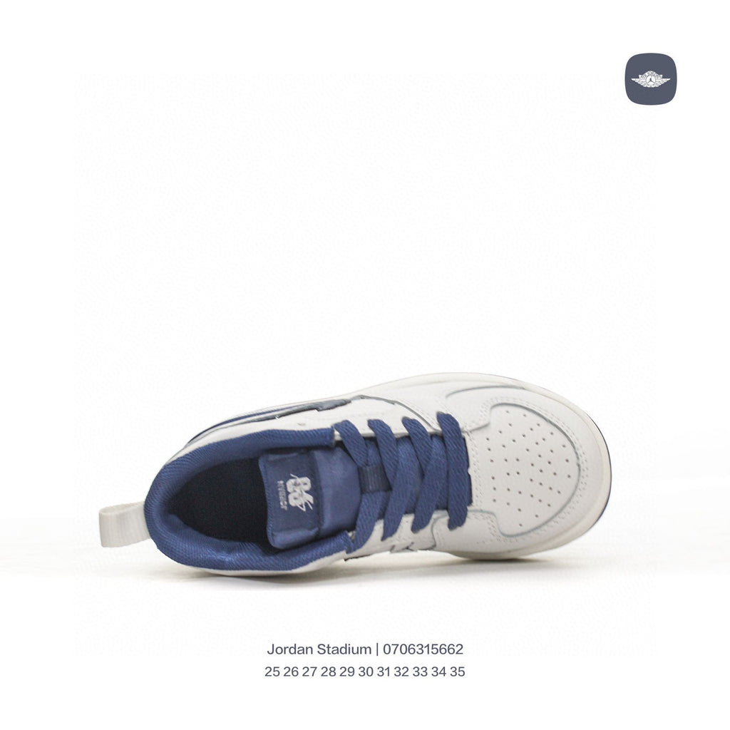 Jordan Stadium sneakers for kid" white, blue"