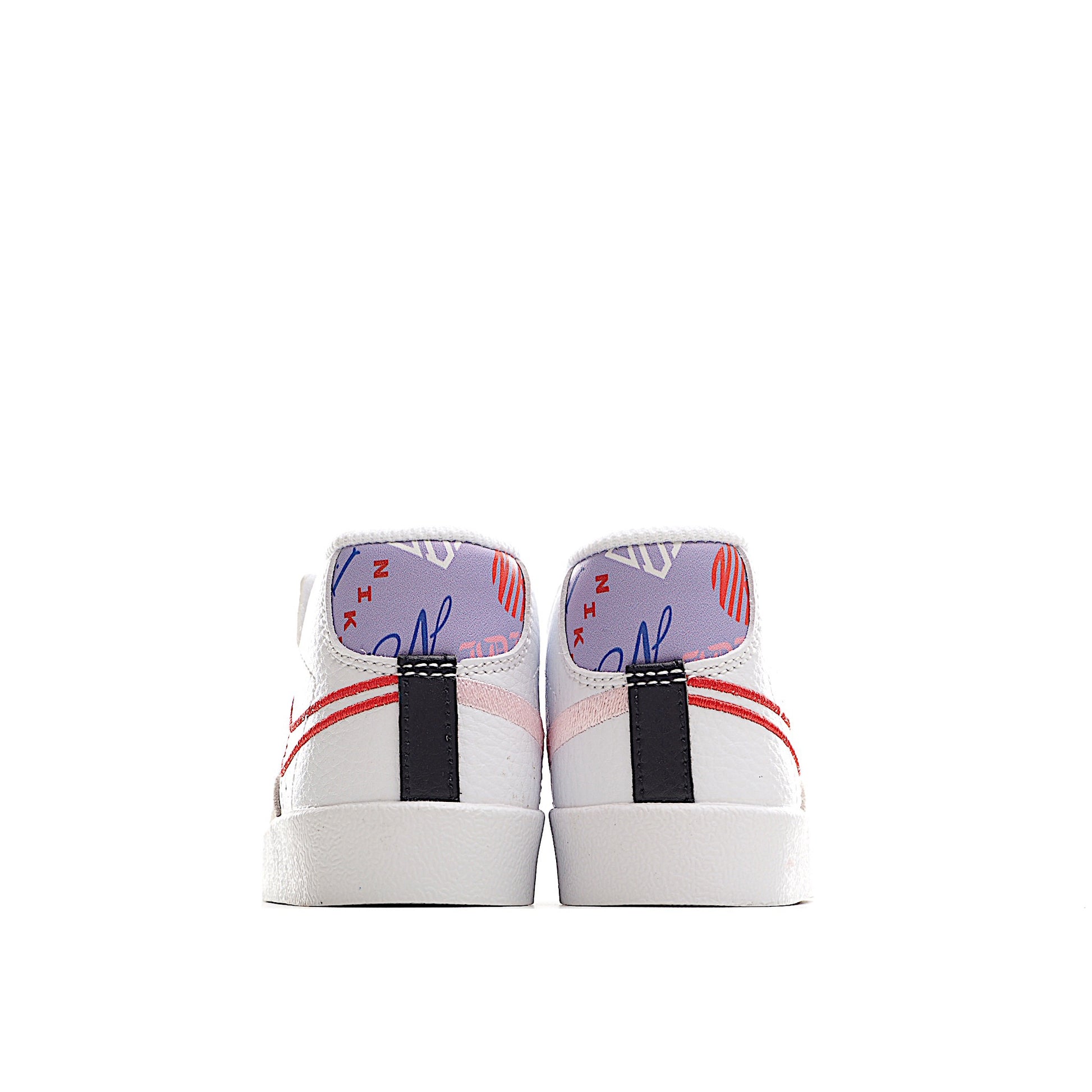 Trail Blazers high-top single dunk" white, red"