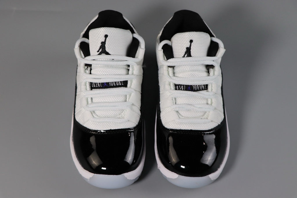 Joe 11 low-top children's shoes" white, black"