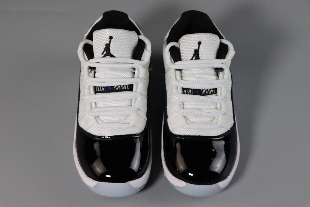Joe 11 low-top children's shoes" white, black"