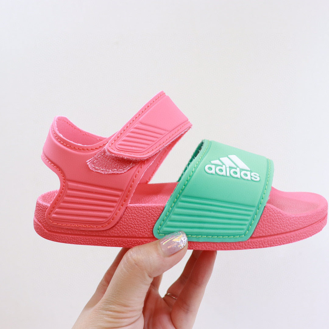 Adidas new open toe" pink"