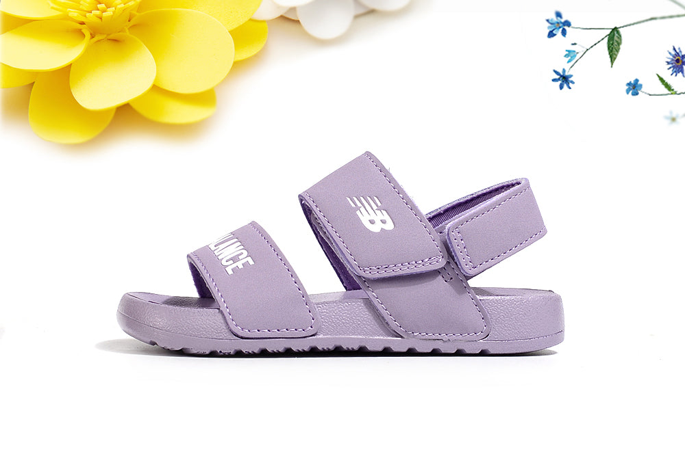 NB double bar sandals " Purple"