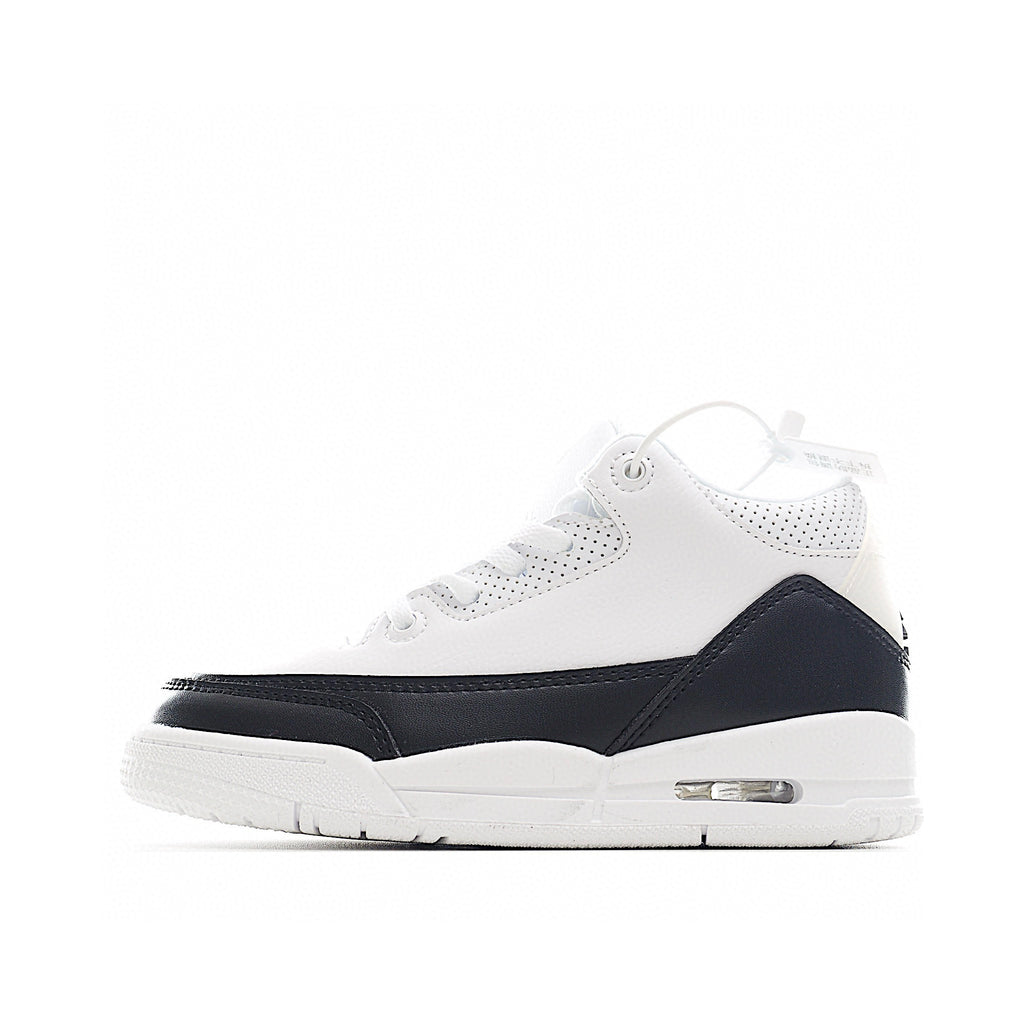 Joe 3 air cushion bottom children's shoes" white, black"
