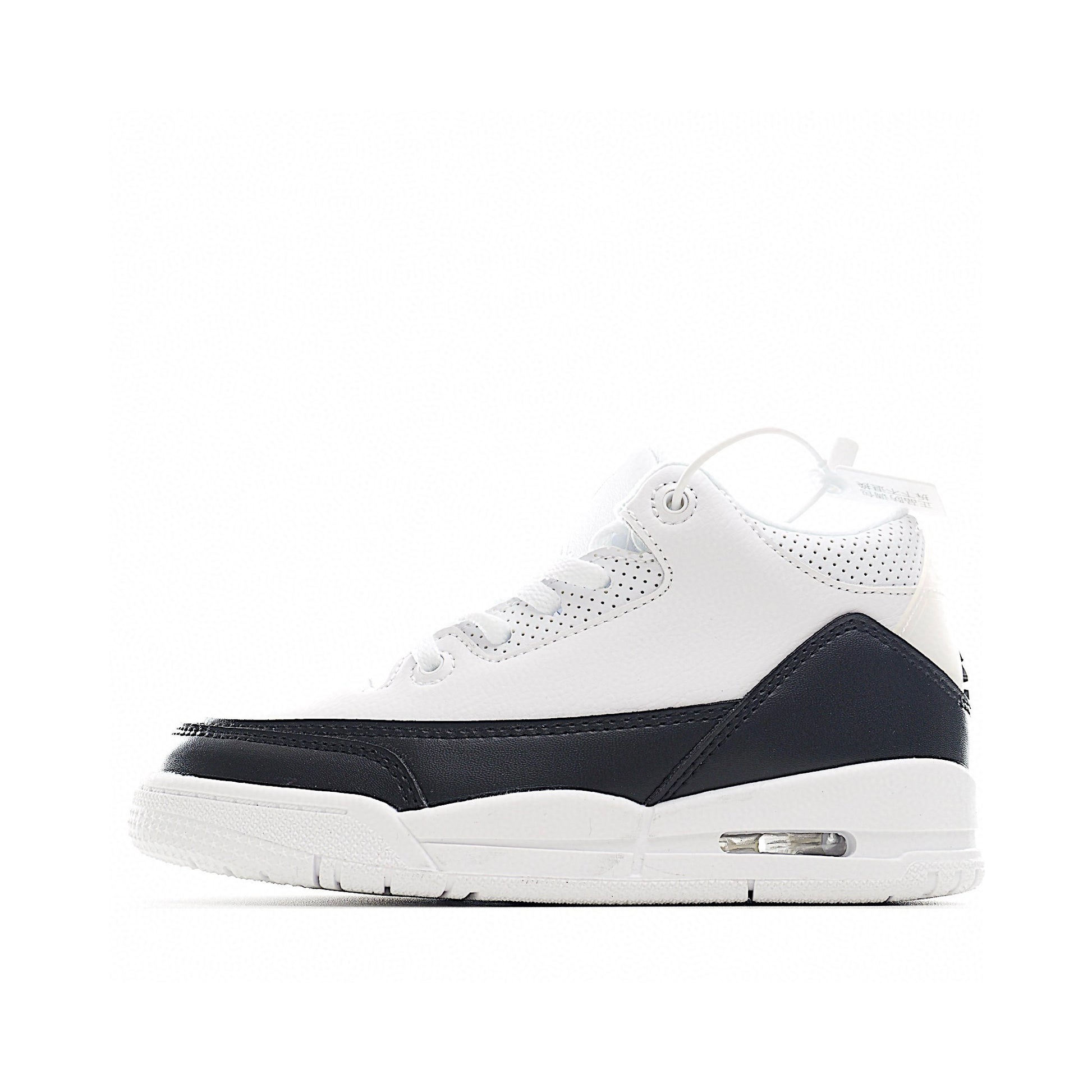 Joe 3 air cushion bottom children's shoes" white, black"