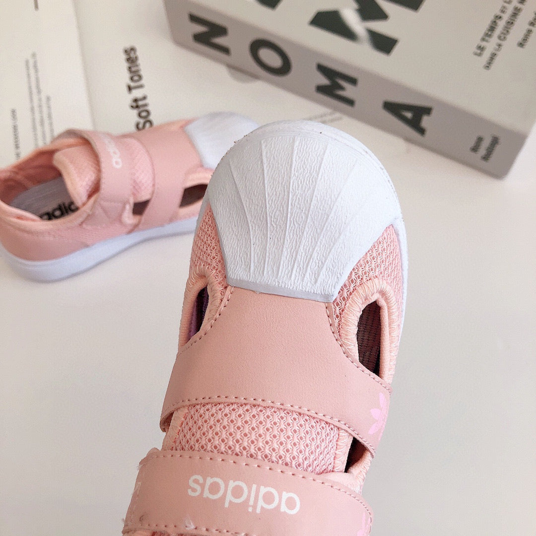Adidas Baotou shell toe Bingdundun" light pink"