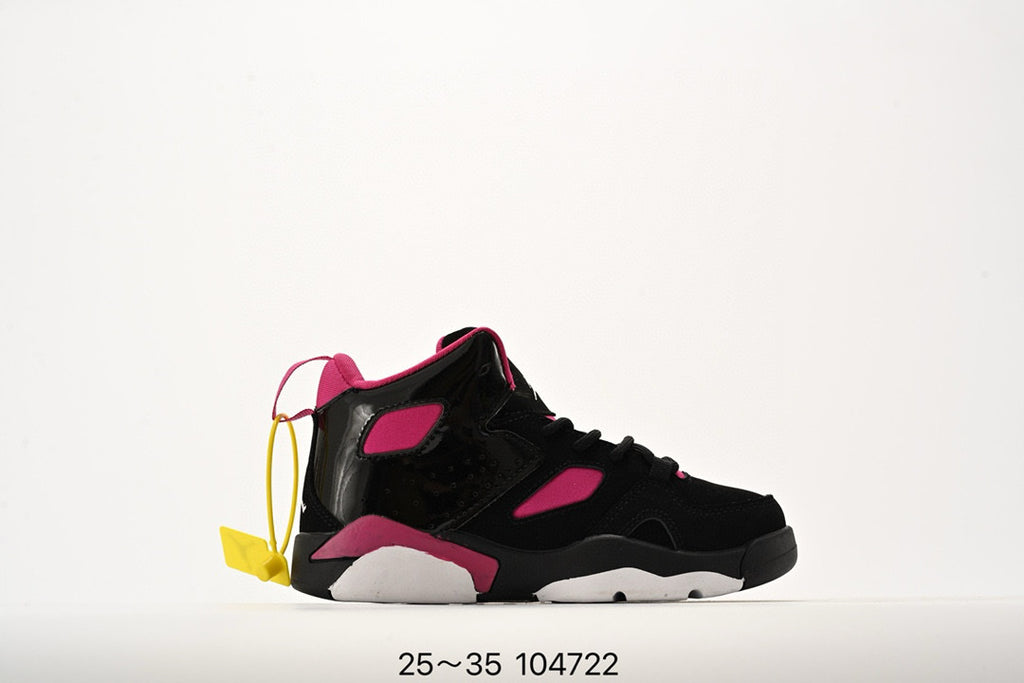 Jordan Fltclb91 series basketball shoes" black, purple"