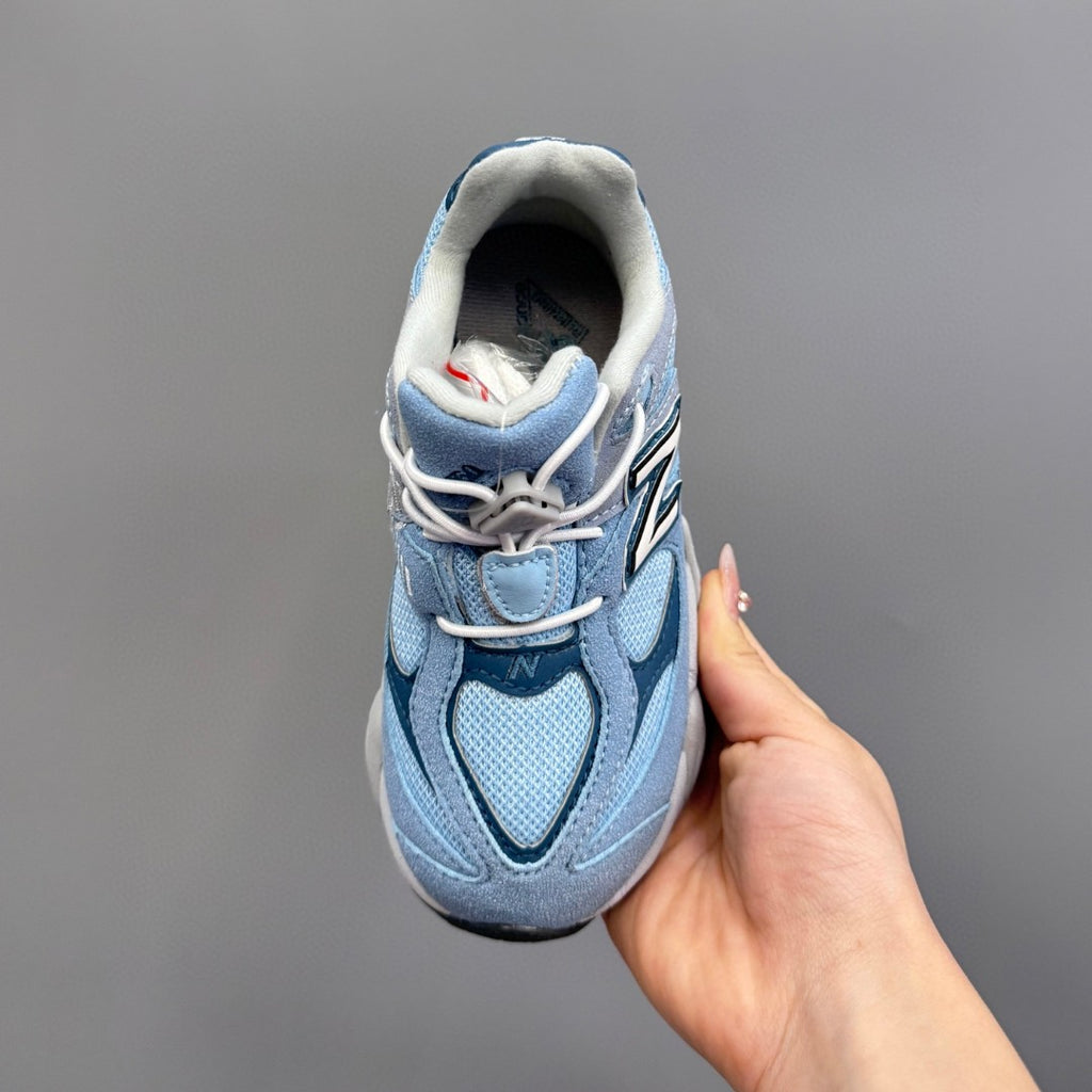 New Balance 9060 series retro versatile dad style elephant" blue"