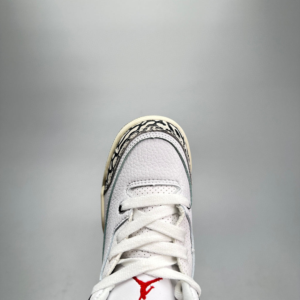 Jordan 3 children's shoes" white,cream"