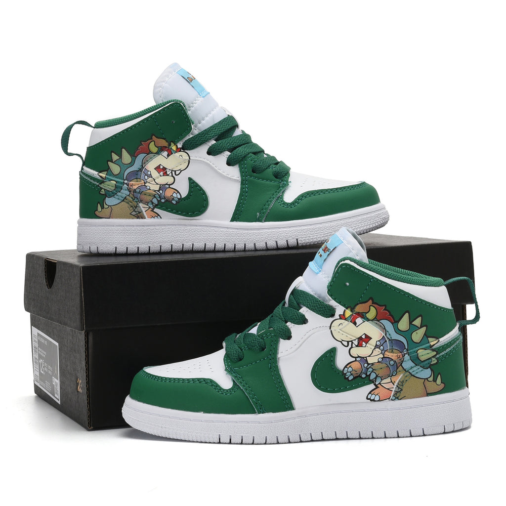 AJ-127" green, white"
