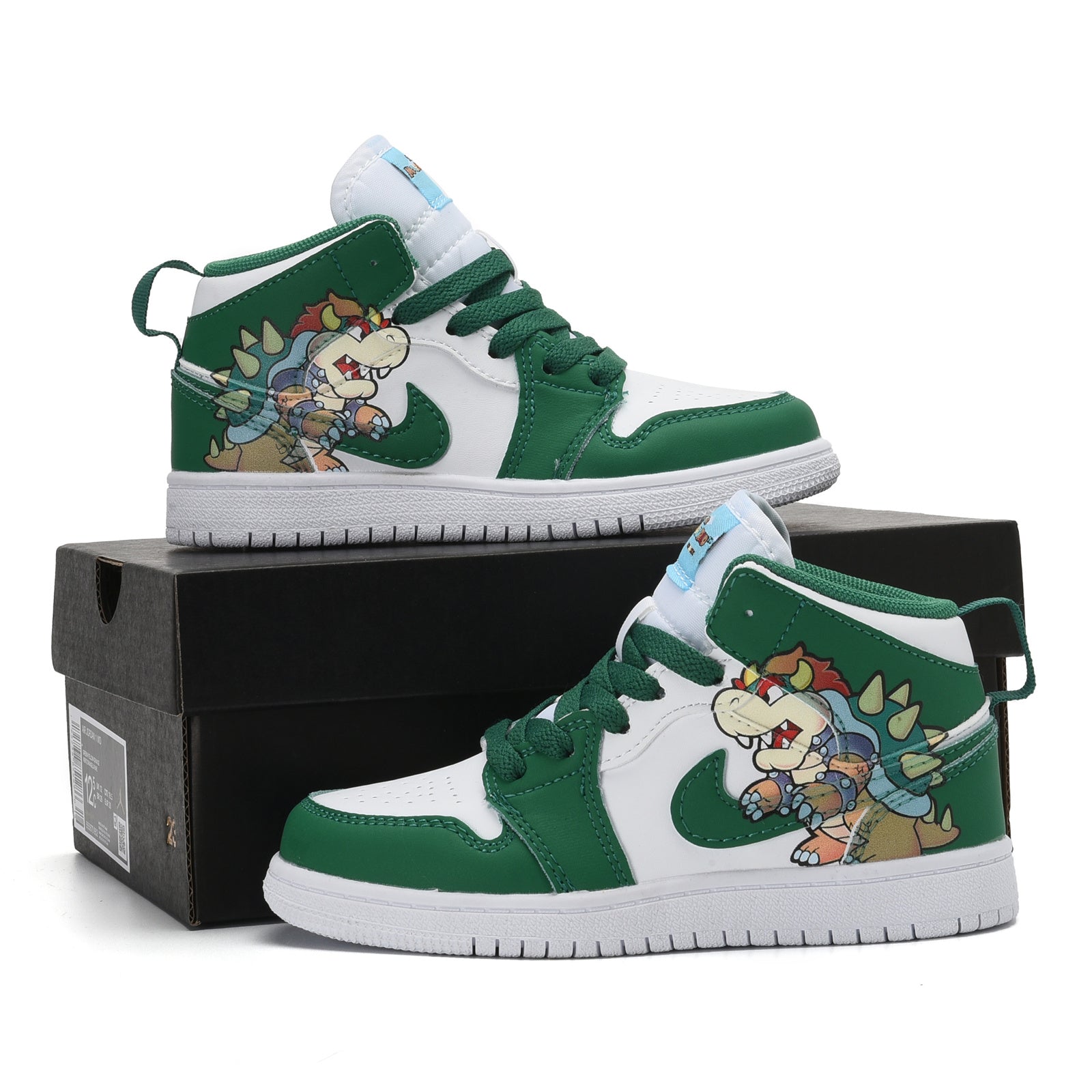 AJ-127" green, white"