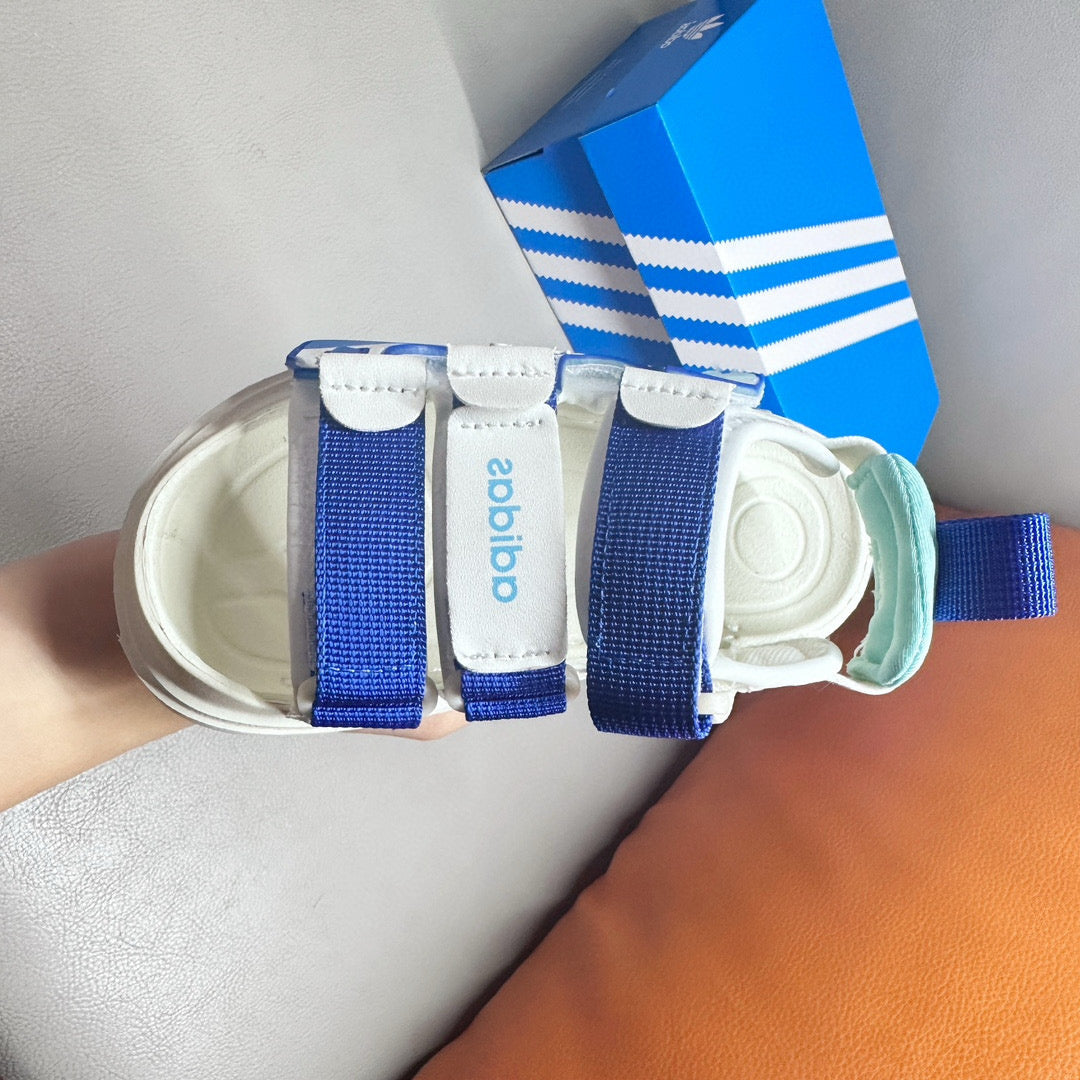 Adidas Macaron Candy Children's Beach Sandals" white, blue"