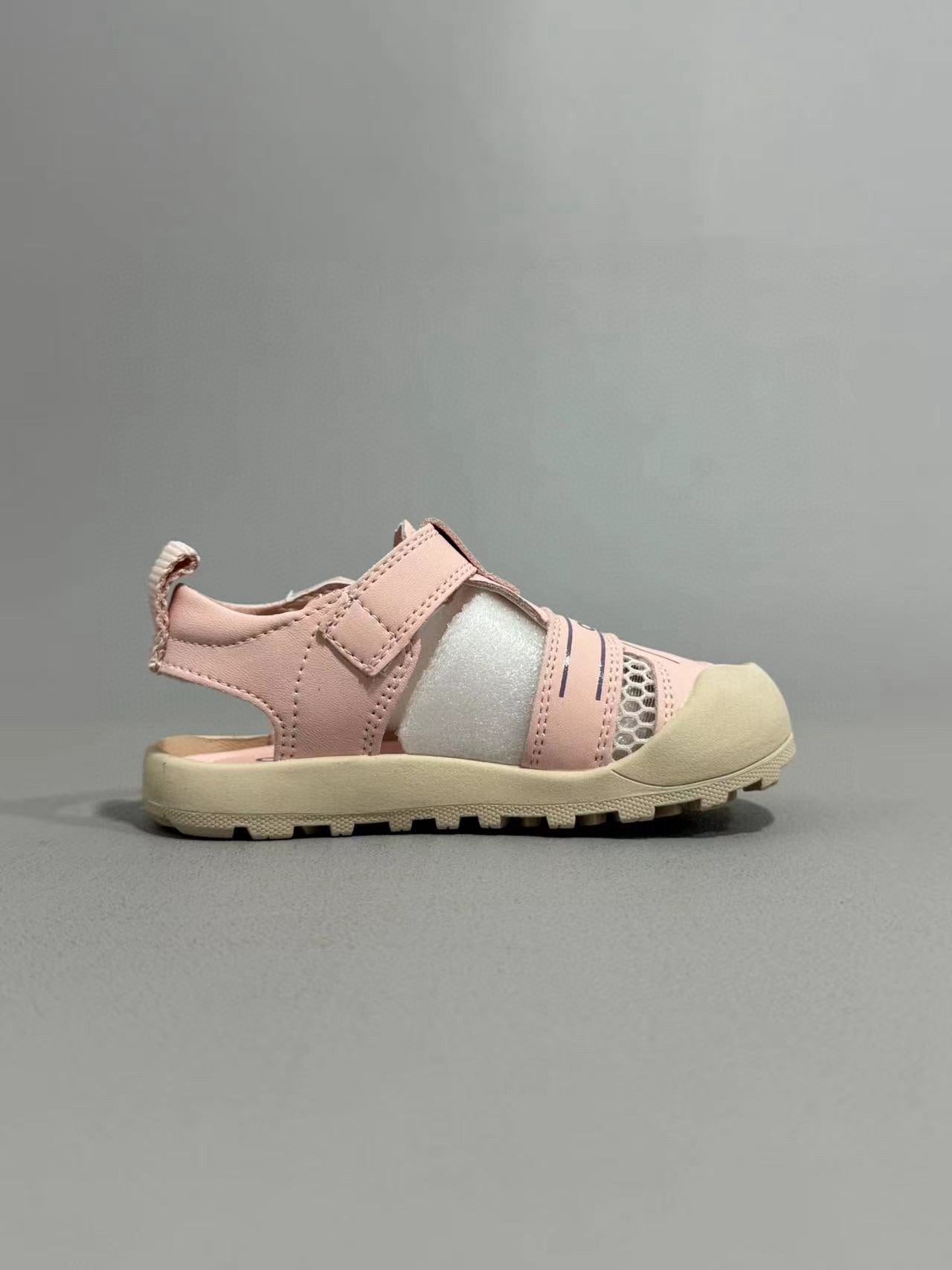 Adidas hollow Velcro sandals" pink"