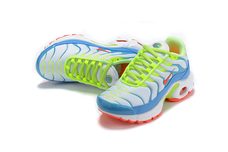 TN air cushion nike AIR MAX PLUS" white, sky blue, green"