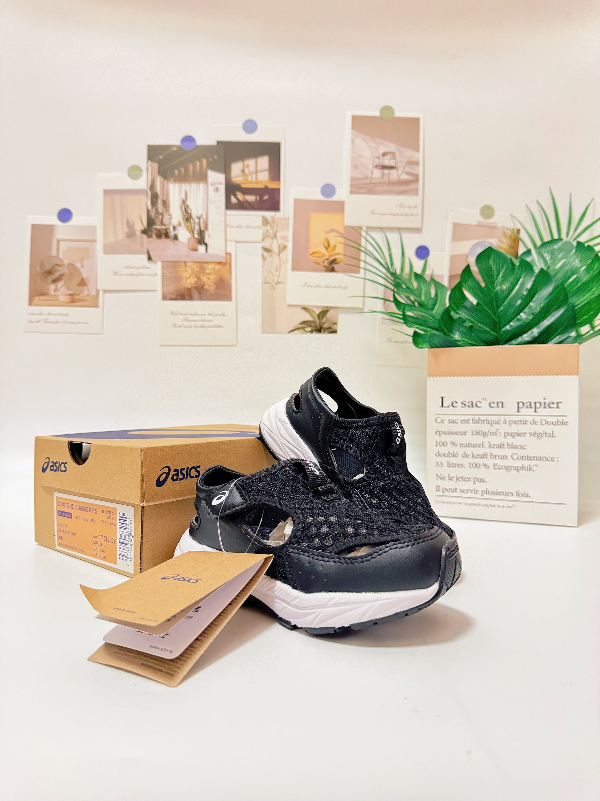 YSS new Velcro sandals "black"