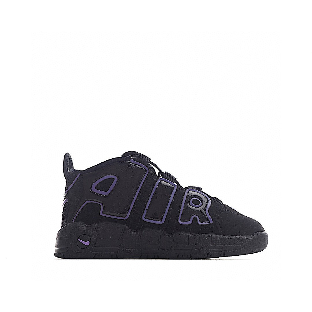 Pippen basketball shoes" Black, Purple"