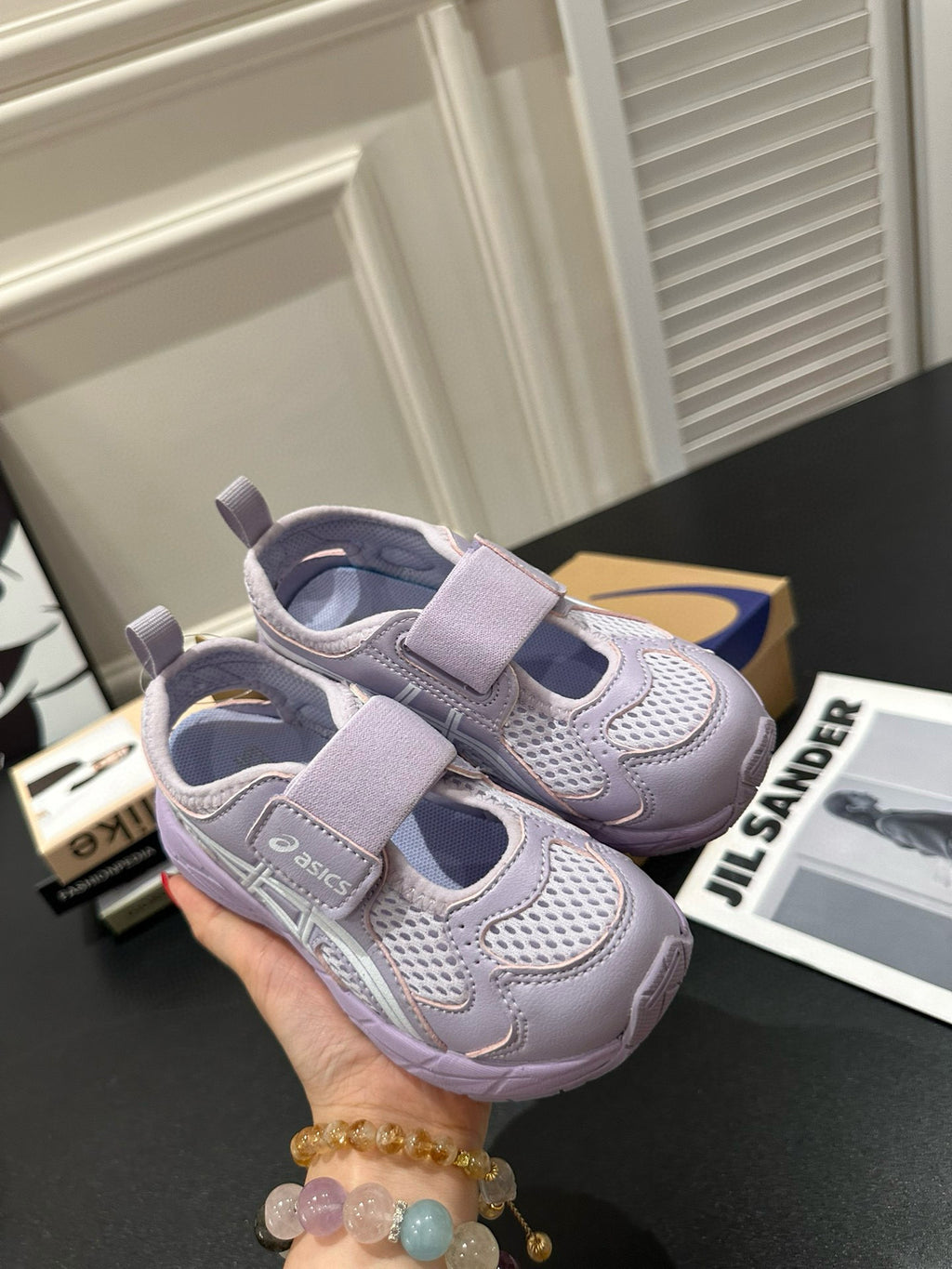 YSS closed toe sandals "light purple "