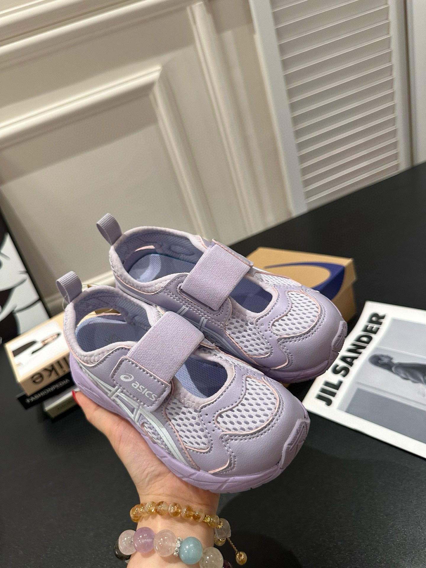 YSS closed toe sandals "light purple "