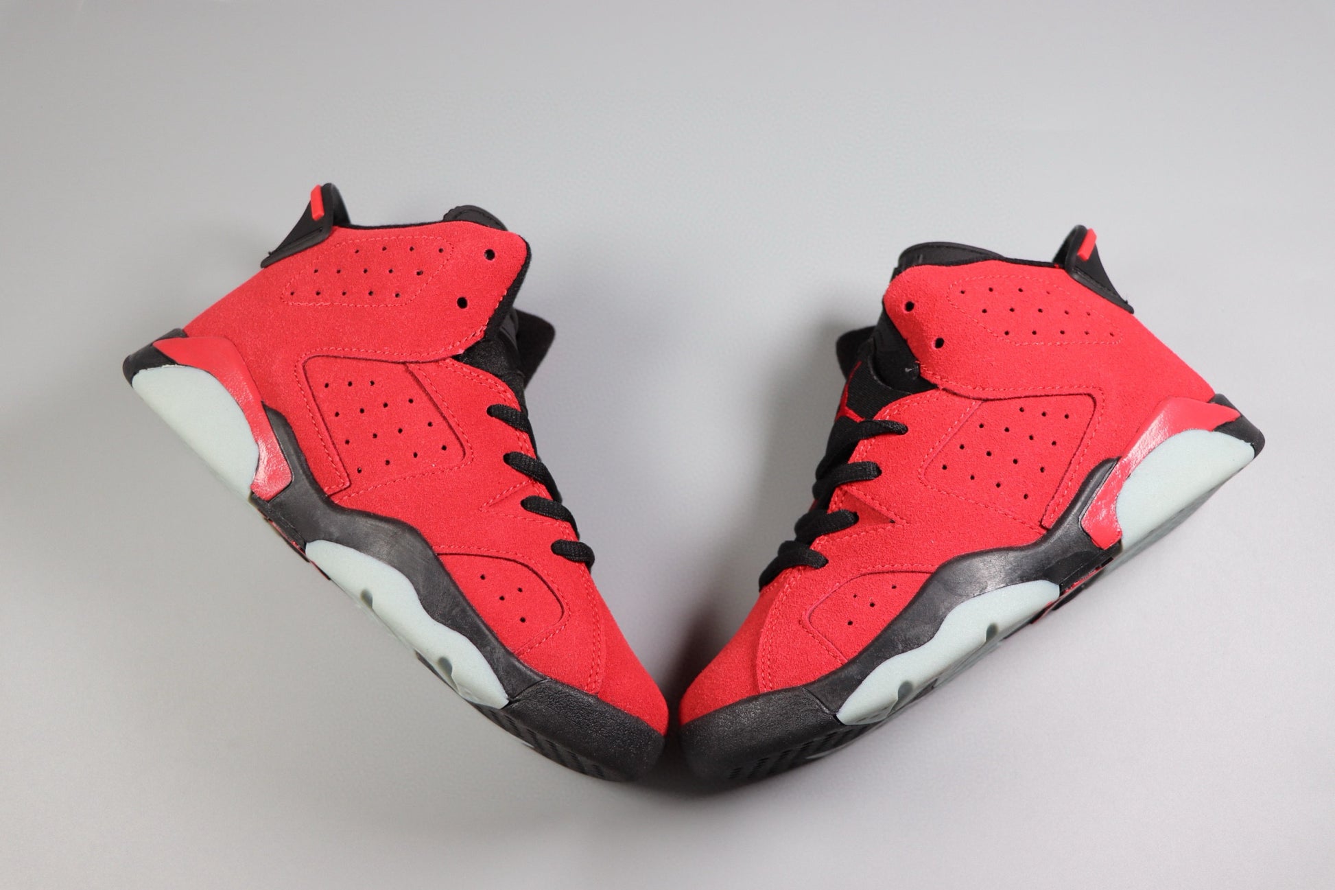 Joe 6 children's basketball shoes " red"