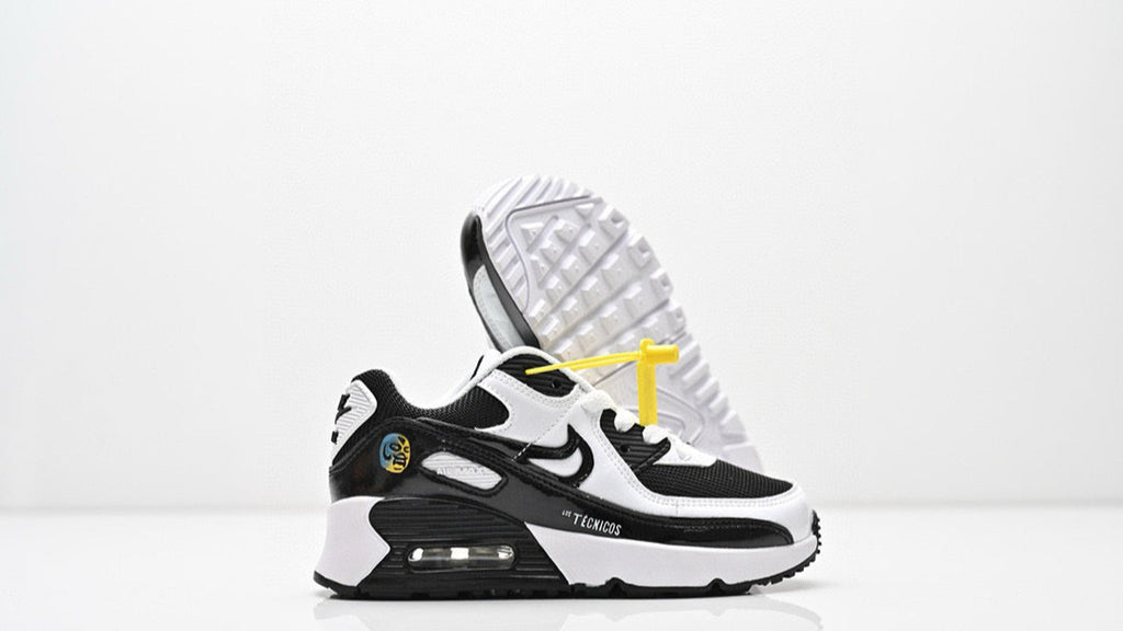 Cushion Children's Shoes " White, & black"