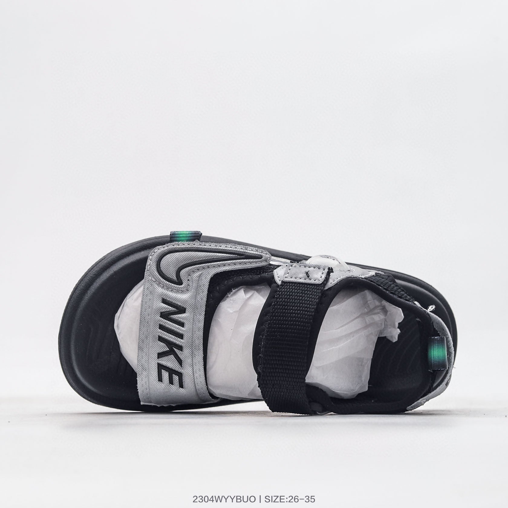 Nike co-branded Jordan children's shoes" black, gray"