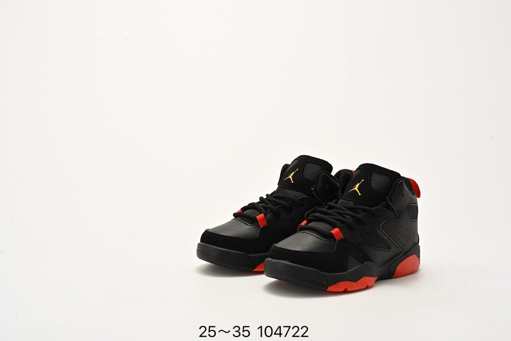 Jordan Fltclb91 series basketball shoes" black, red"