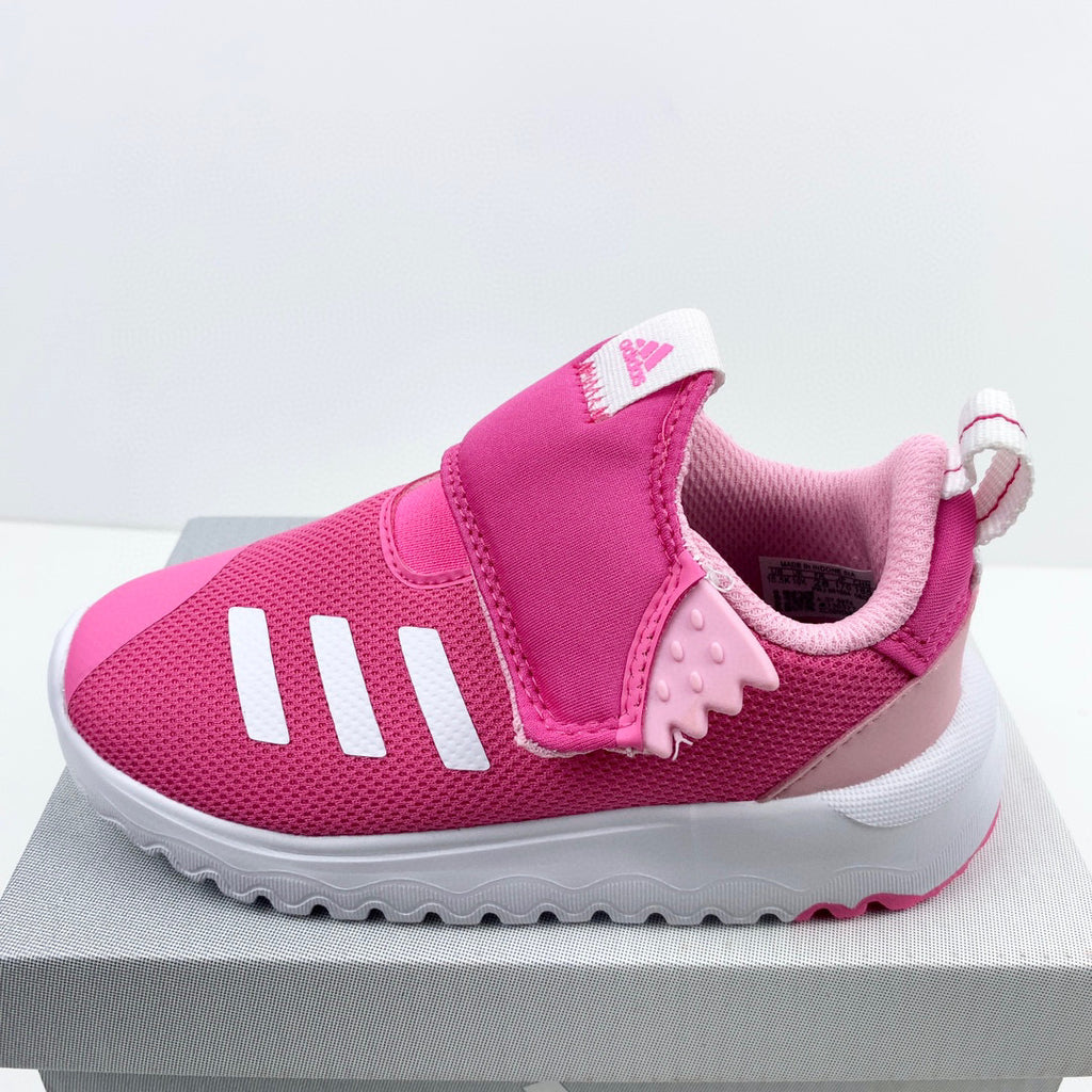 Adidas big wing children's shoes" white, pink"