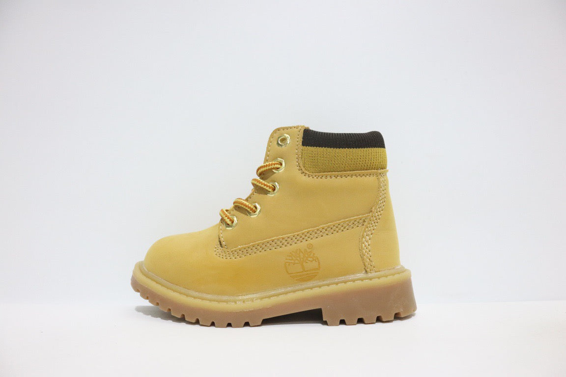 Timberland knitted children's work boots" Camel"