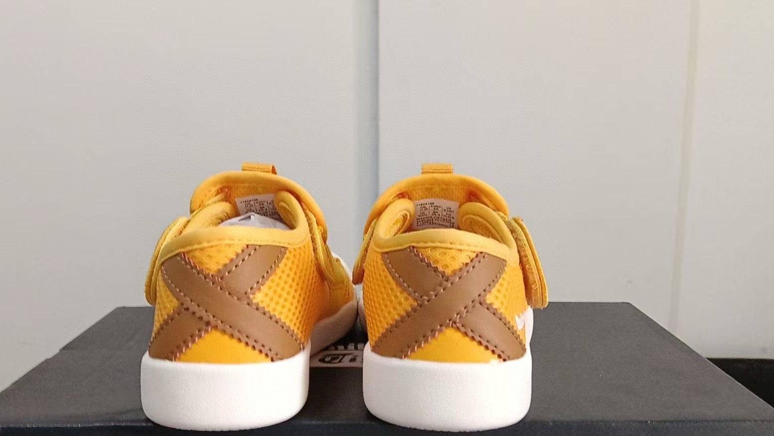 YSS  bread head sandals" yellow with some brown"