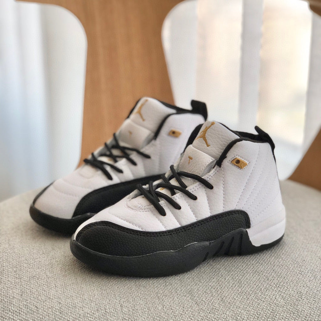 Joe 12 high quality children's shoe" white, black"
