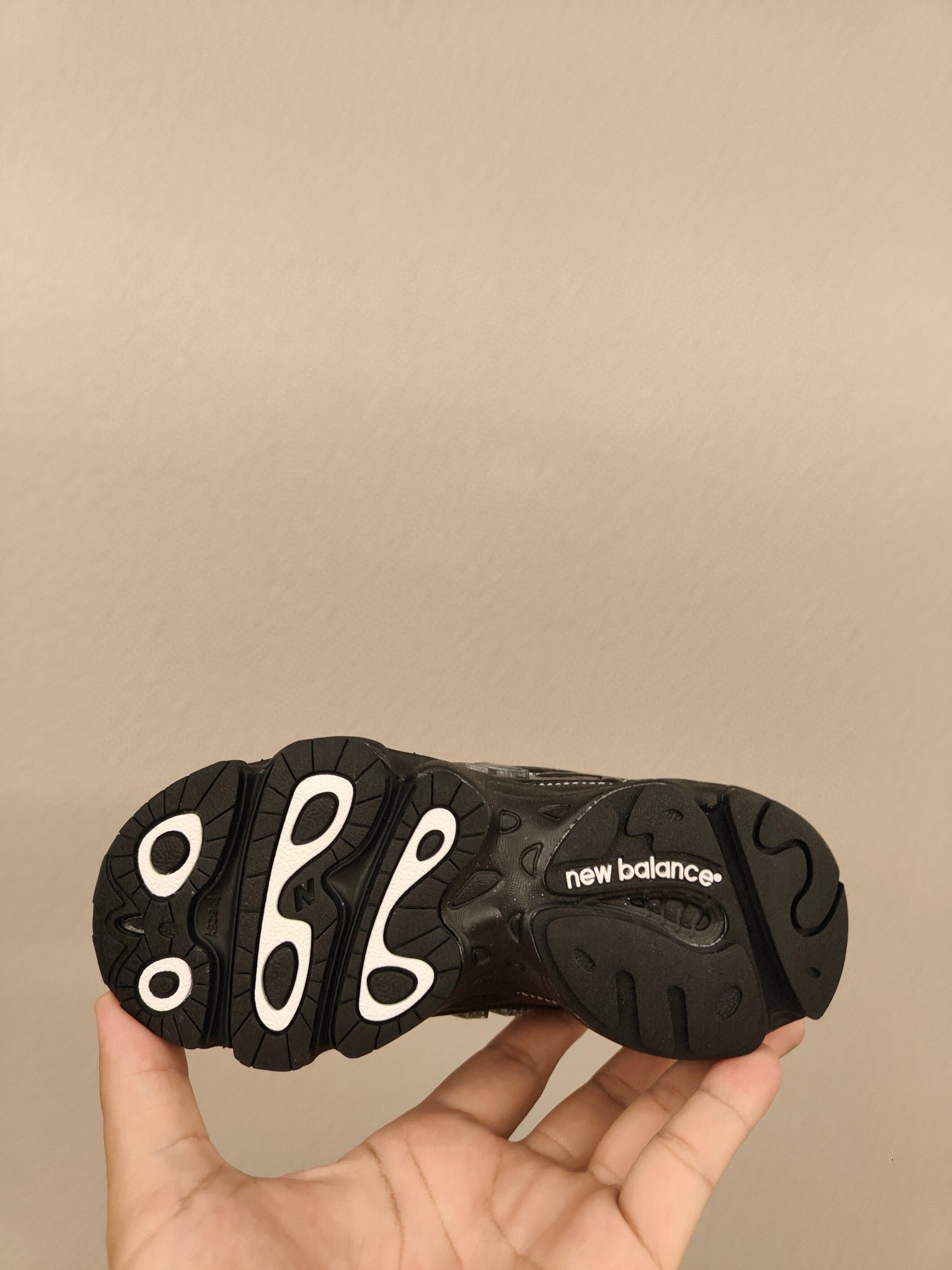 NB1000 lace-up children's shoes" black"