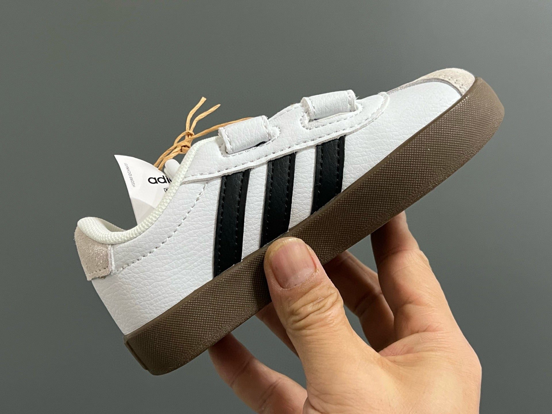 Adidas tennis shoes" white, black"