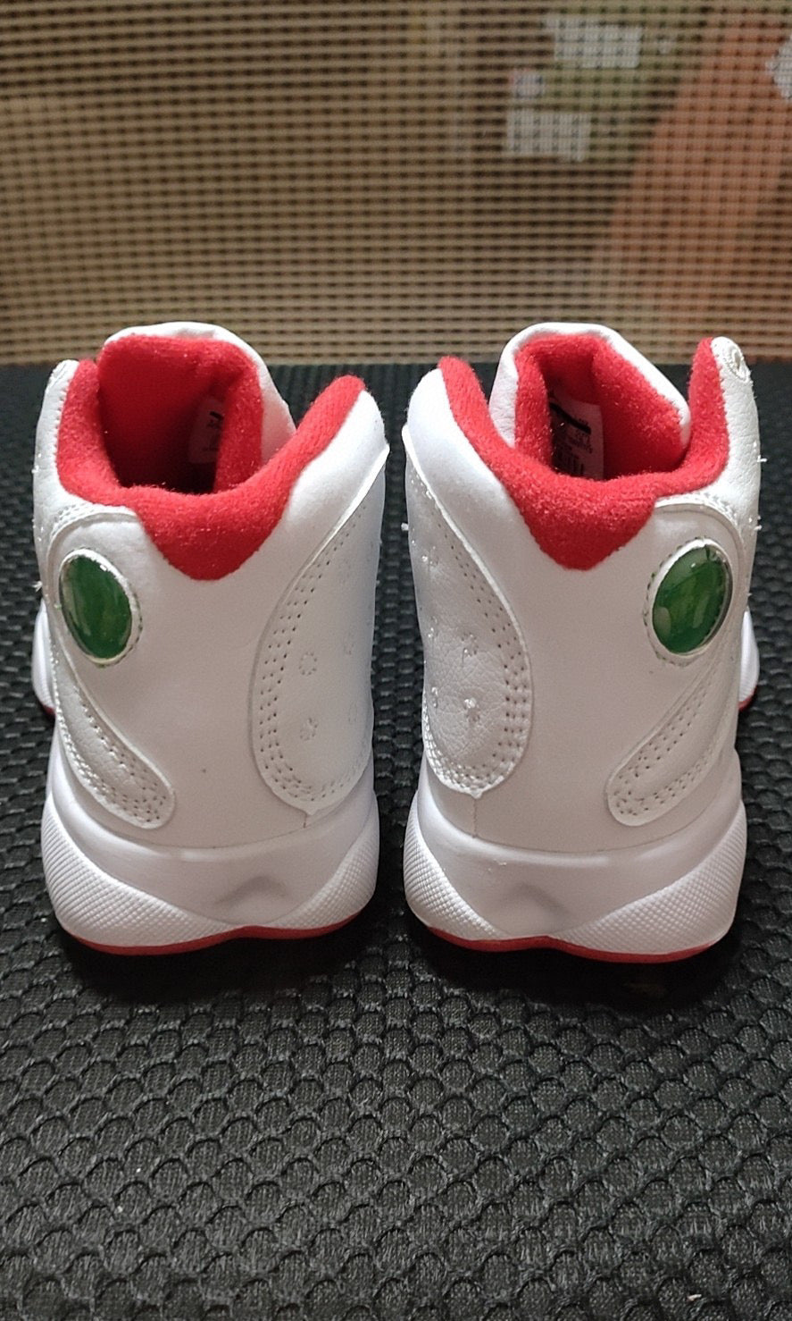 Joe 13 high top children's shoes" white, red"