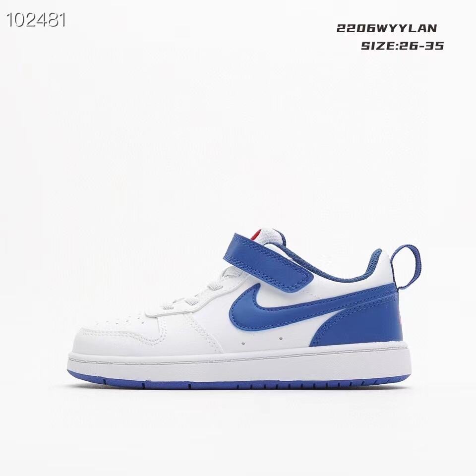 Nike Air Force 1 Low-Top" white, blue"
