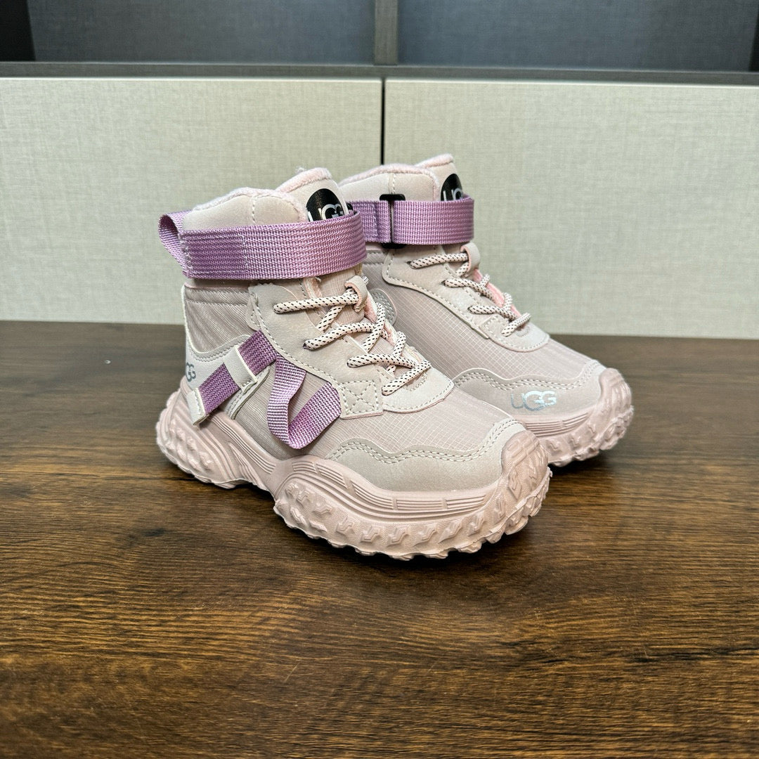 U-GG children's fleece boots" pink, purple"