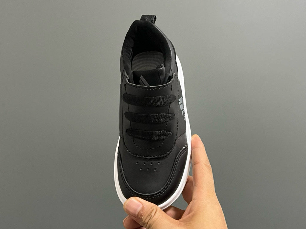 Adidas Little Dragon joint Velcro children's shoes" black"