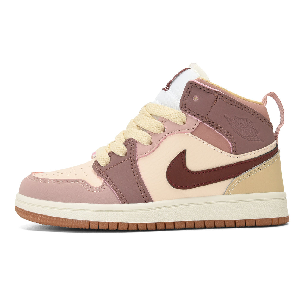 AJ-127" Rose, Brown, Beige, cream"