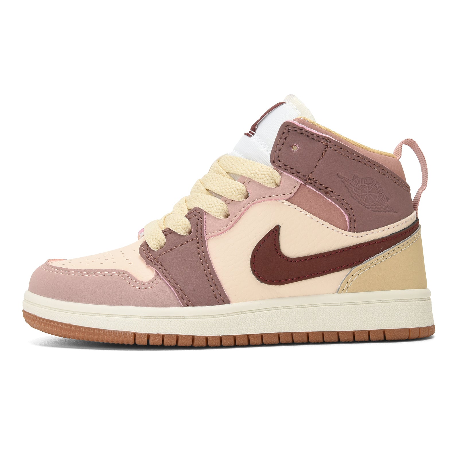AJ-127" Rose, Brown, Beige, cream"