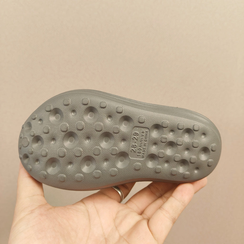 Nike hole beach sandals parent-child style" gray"