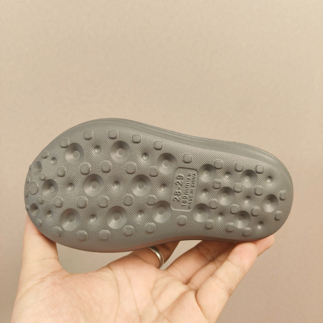 Nike hole beach sandals parent-child style" gray"