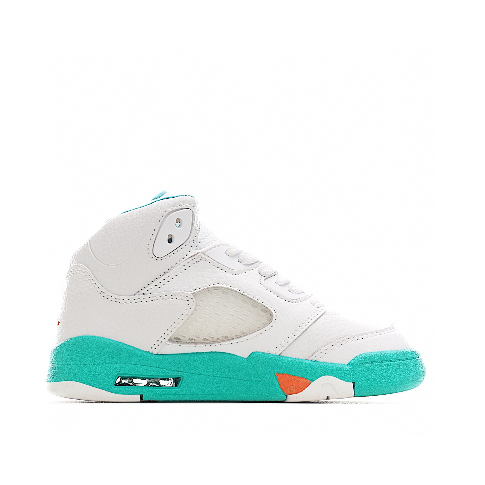 Jordan 5 children's shoes" white, turquoise"