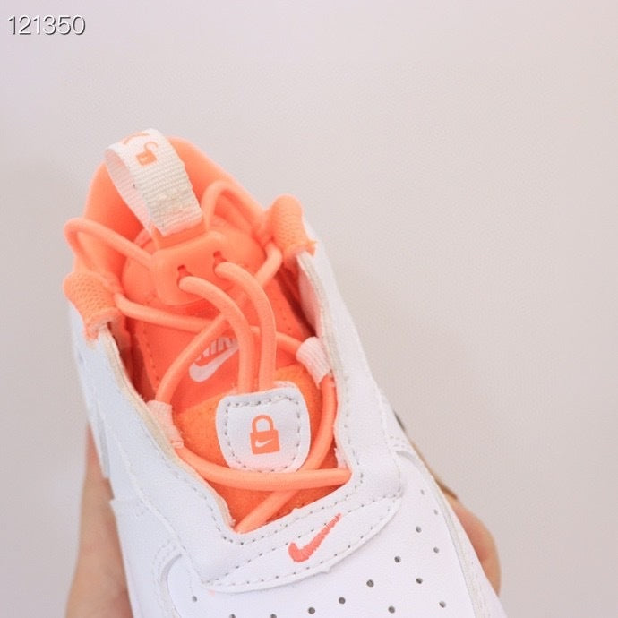New Air Force Rubber "white, orange"