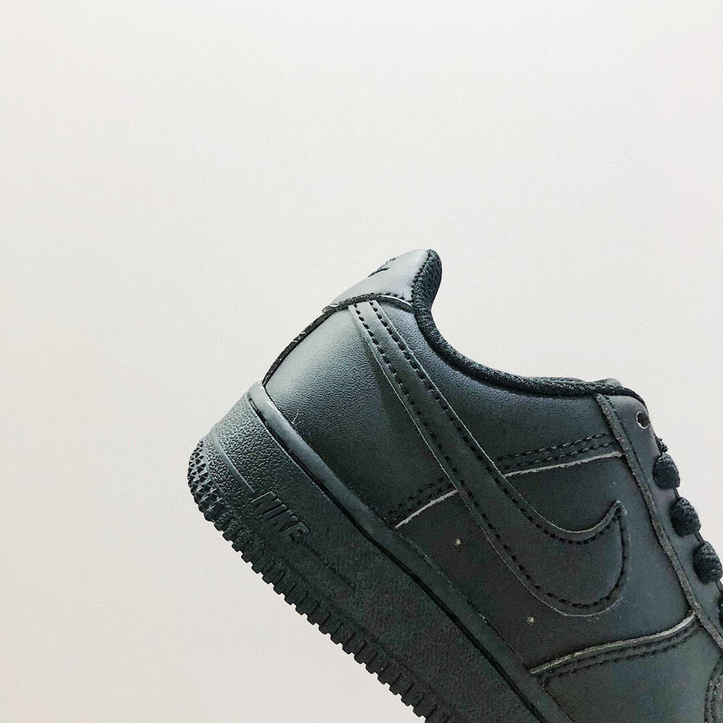 Air Force low-top lace-up sneakers" black"