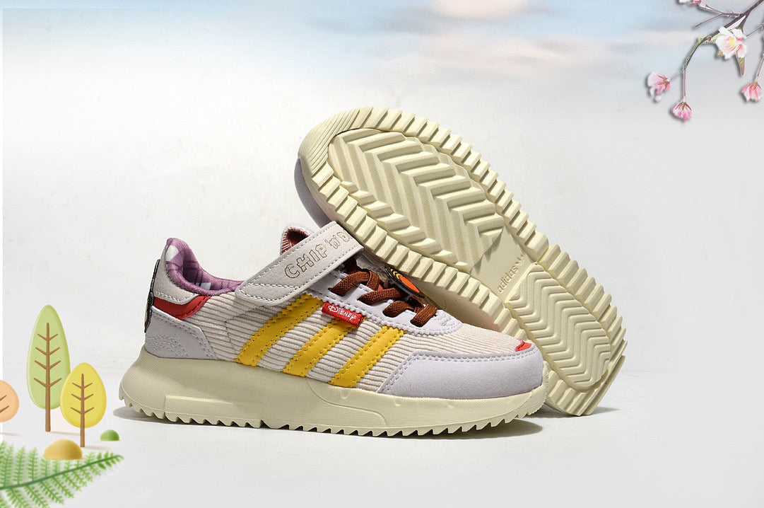 Adidas single buckle elastic band" white"