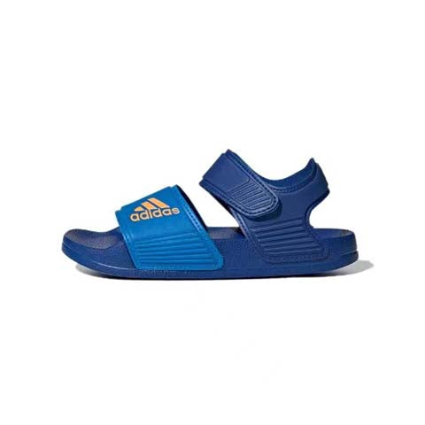 Adidas new open toe" dark blue"